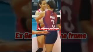 Ex Gawong Shakehands #deanna #jemagalanza #gawong #chocomuchoflyingtitans #creamlinecoolsmashers #fy