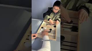 亲子趣味弹射棋，锻炼孩子动手能力，专注力，好玩又有趣#益智玩具#让孩子远离手机#亲子互动