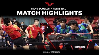 Yukiya Uda/Shunsuke Togami vs Fan Zhendong/Wang Chuqin | MD SF | Singapore Smash 2023