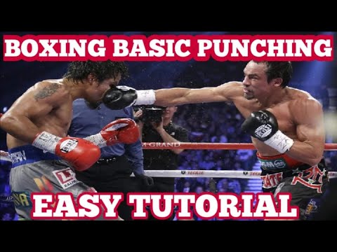 BOXING BASIC PUNCHING TUTORIAL - YouTube