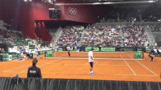 Davis Cup Seppi vs Dodig