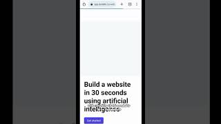 HOW TO BUILD A WEBSITE IN 30 SECONDS