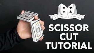 Cardistry for Beginners: One-handed Cut - Scissor Cut Tutorial