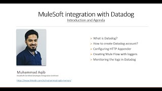 MuleSoft integration with Datadog || Monitoring MuleSoft logs in Datadog || MuleSoft Monitoring