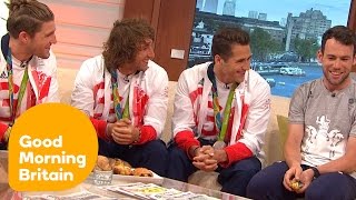 Team GB's Rugby Sevens Team And Mark Cavendish On Their Olympic Success | Good Morning Britain