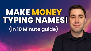 Earn $300 By Typing Names Online! Available Worldwide (Make Money Online)