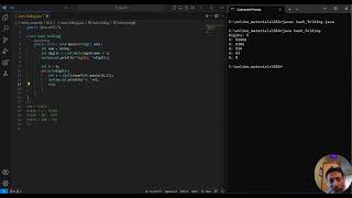hashing with folding technique using Java