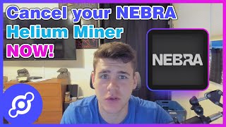 Cancel your Nebra Helium Miner NOW!