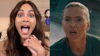 Zoe Saldana Reacts To Becoming Highest Grossing Actor Of All-Time
