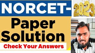 NORCET (AIIMS) 2023 Paper Solution | Memory Based Paper | Complete Analysis