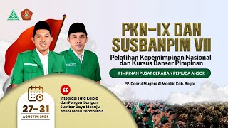 🔴 (LIVE) Pembukaan PKN-IX dan SUSBANPIM-VII