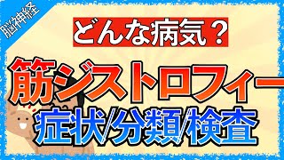 イラストで学ぶ医学！「筋ジストロフィーってどんな病気？」分類/症状/検査データの機序とは