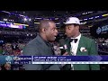 Lamar Jackson & Hayden Hurst Get the Call from Ravens GM Ozzie Newsome  2018 NFL Draft