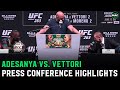 Israel Adesanya and Marvin Vettori best s*** talk from the UFC 263 Press Conference