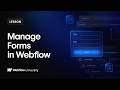 How to manage Webflow form submissions – Webflow tutorial