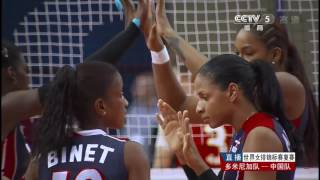 《2014女排世锦赛》复赛 多米尼加vs中国 05