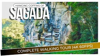 Hanging Coffins of Sagada ⚰️ | Walking Tour [4K] | Azo Edition Travel