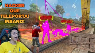 HACKERS INSANOS MATANDO YOUTUBERS AO VIVO NO FREE FIRE!!!