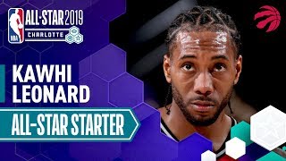 Kawhi Leonard 2019 All-Star Starter | 2018-19 NBA Season