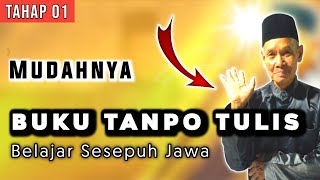 BUKU TANPO TULIS. tutorial Berjonggo @EyangKondoBuwono