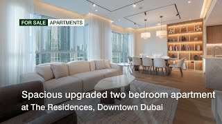 Spacious upgraded two bedroom apartment at The Residences, Downtown Dubai | haus \u0026 haus