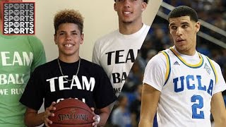 The Ball Brothers Are Taking Over Basketball [LaMelo Ball Calls Half Court Shot]