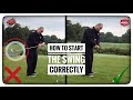 How To Start Your Swing Correctly Like The Pros