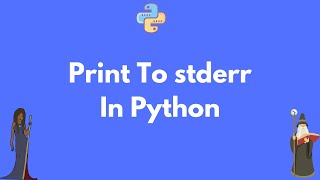 How to print to stderr in Python