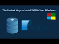 How to Install SQLite3 on Windows 10 and 11 (Easy Guide)