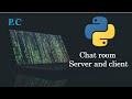 Chat room in python - server and client
