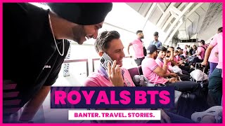 Jaipur To Hyderabad Vlog | Royals BTS Ft. Taran Singh | Rajasthan Royals