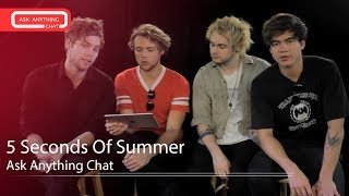 5 Seconds Of Summer Mention Hanson, Duran Duran \u0026 Slipknot - AskAnythingChat