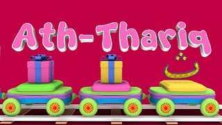 Animation 3D Juz Amma Ath Thariq Recite Quran Children with battar trains hijaiyah by abata chann