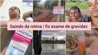 ESTOU GRAVIDA?, ME DECEPCIONEI, FIZ O EXAME, SAINDO DA ROTINA COM MINHA FILHA, FIZ PIPOCA DOCE.