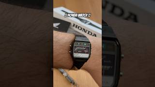 Honda Motorcycle Tachometer Watch !!! #honda #hondastrea #astrea #motorcycle #watch #time