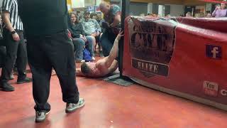 Cwe I quit match Brenden collins vs Bobby collins