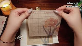 ASMR_여백의 미가 아주 많이 느껴지는 빈티지다꾸_Scrapbooking_Vintage Journal