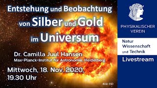 Entstehung und Beobachtung von Silber und Gold im Universum