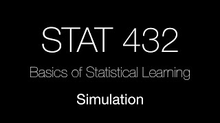 STAT 432 /// Simulation