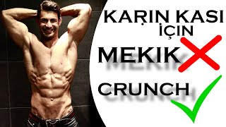 Karın Kası Nasıl Yapılır? Mekik mi Crunch mı? Göbek Yağları Nasıl Erir?