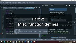 Part 2: Misc function defines - Python PyQt5 GUI