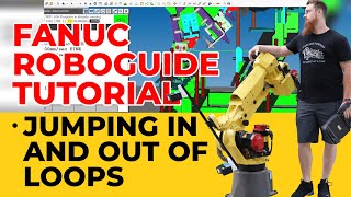Fanuc Jumping In and Out of Loops Used for Doing a Certain Number of Operations