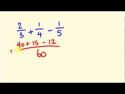 Fractions Made Easy Adding Three Fractions Fast Video Summary And Q