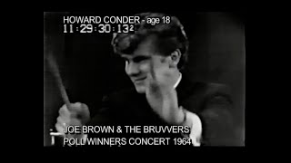 1964 NME Poll Winners Concert at Wembley - All music Legends on stage - Howard Conder on drums