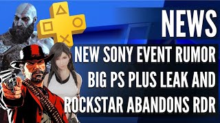 New Sony Event Rumor, Big Ps Plus Leak, Rockstar Abandons RDR, E3 2023, New PS5 Controller | PS News