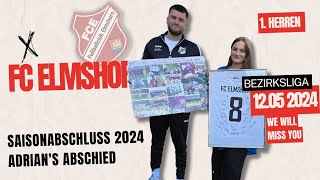 FC Elmshorn 1. Herren 12.05.24 ▪︎ Saisonabschluss und Adrian's Abschied