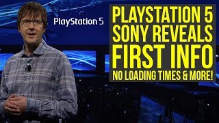 PlayStation 5 FIRST DETAILS - No Load Times, Backwards Compatible, PS5 Graphics & More (PS5 News)