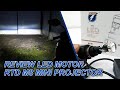 Review LED Motor Rayton RTD M8 - Mini Projector Hi Lo Beam