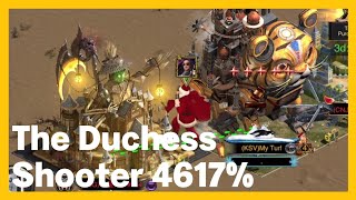 Angry Lily: Shooter 4617% The Duchess, Ziyad, Claudia 5 Star City Royal [Mafia City]