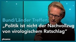 Prof. Volker Kronenberg (Politologe) zum Bund-Länder-Treffen am 16.11.20